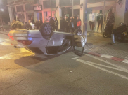 يافا: حادث طرق بين مركبتين بعد منتصف الليل يخلف اصابات طفيفة